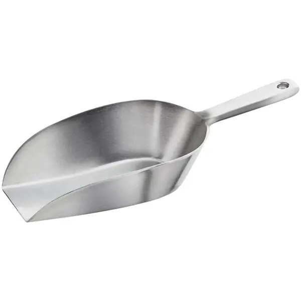 Aluminum Flat Bottom Scoop