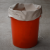 Asphalt Sample Bag inside of a 10 gallon bucket