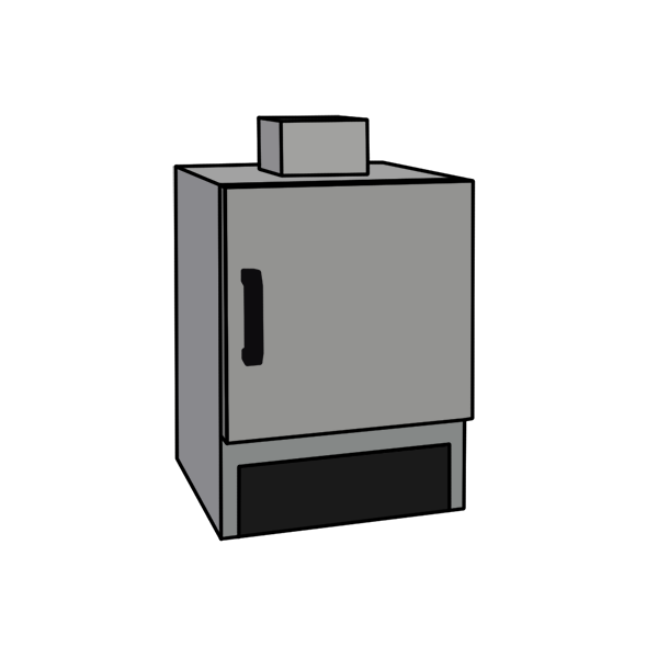 Quincy Small Forced Air Oven Drawing